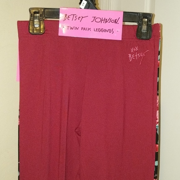 ⬇️💲New Betsy Johnson girls leggings - Picture 2 of 4